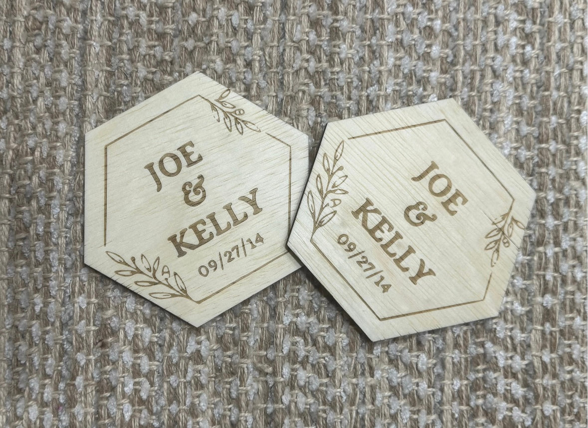 Wedding Coaster Favors