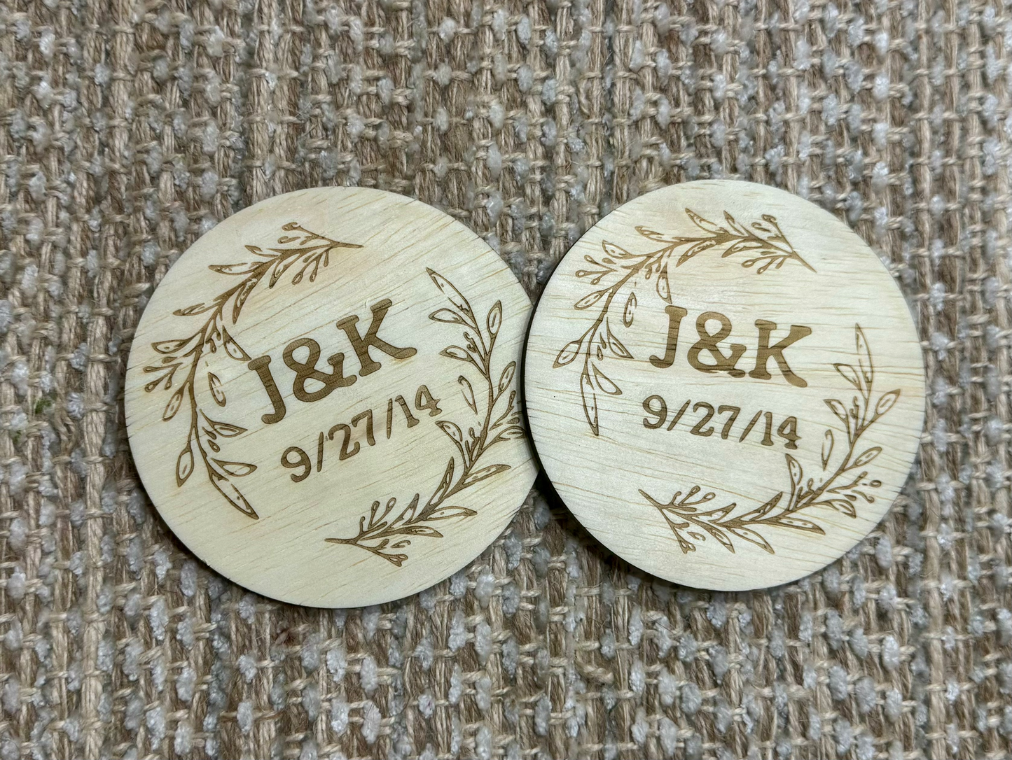 Wedding Coaster Favors